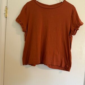 LOFT Terracotta Short Sleeve Tee